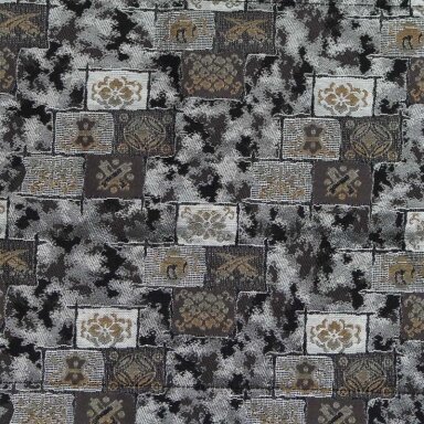 Japoniško stiliaus rašiklių dėklas „Taccia Kimono Nishijin“ kolekcija, Mosaic, 4 vietų pen roll TKR-N4S-MC