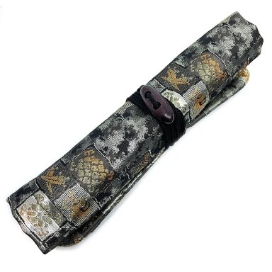 Japoniško stiliaus rašiklių dėklas „Taccia Kimono Nishijin“ kolekcija, Mosaic, 4 vietų pen roll TKR-N4S-MC