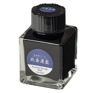 Rašalas "Taccia Ukiyo-e Katsushika Hokusai", tamsi indigo, TFPI-WD42-2 Rašalas "Taccia Ukiyo-e Katsushika Hokusai", tamsi indigo, TFPI-WD42-2