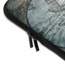 Senovinis pasaulio žemėlapis. MacBook kompiuterio dėklas