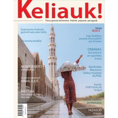 Žurnalas KELIAUK! Vasaros numeris 2020