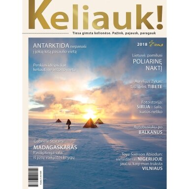 Žurnalas KELIAUK! Žiema 2018